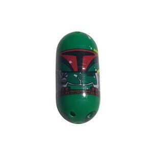 2010 Mighty Beanz 19 Boba Fett Star Wars Collectible Green Bean Capsule Gift